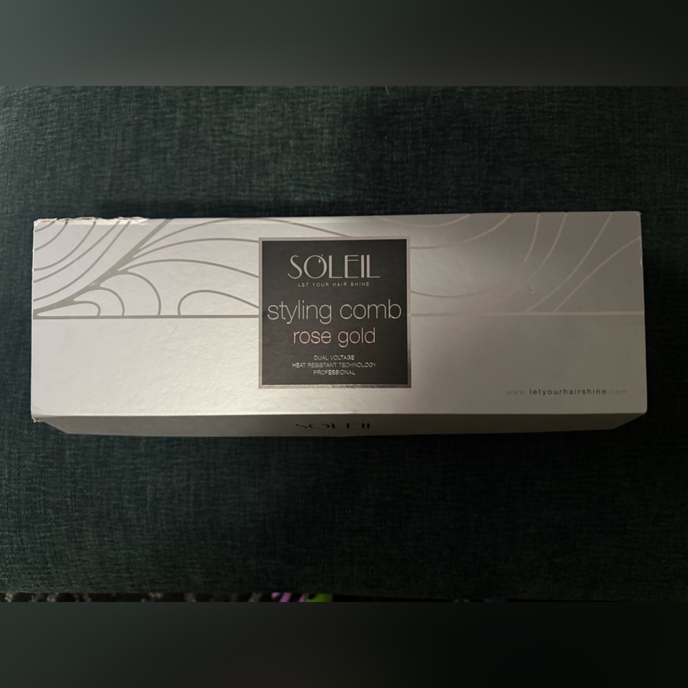 Soleil Rose Gold Styling Comb